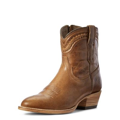 Ariat Western: Legacy R Toe Botas Western Mujer - Marrones (CAKWF6450)